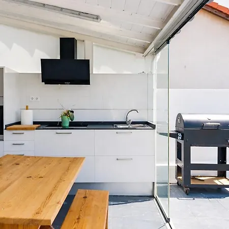 Villa En La Playa Con Vistas Al Mar Y Jardín Santander